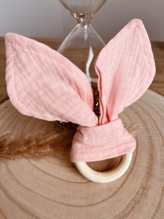 Anneau de dentition bois rose vue principale