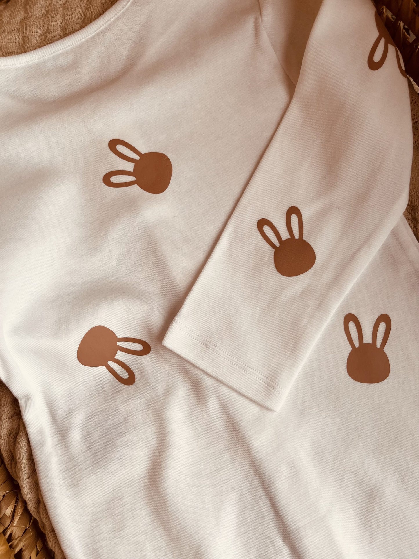 Gepersonaliseerde konijnenpyjama