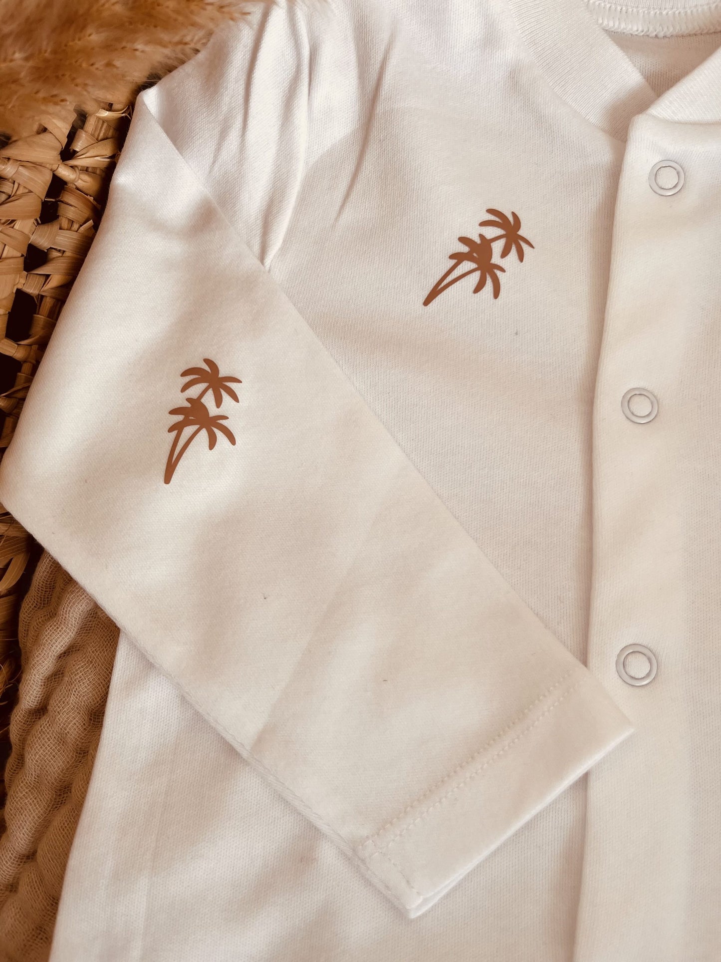 White cotton pajamas beach