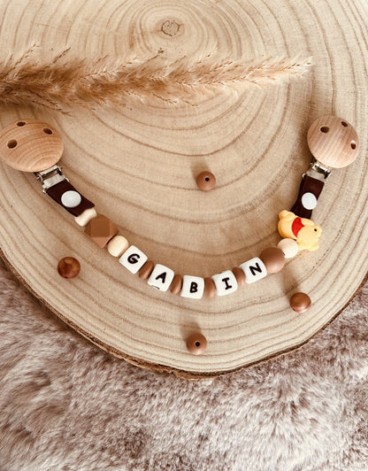 Attache doudou Winnie l'ourson