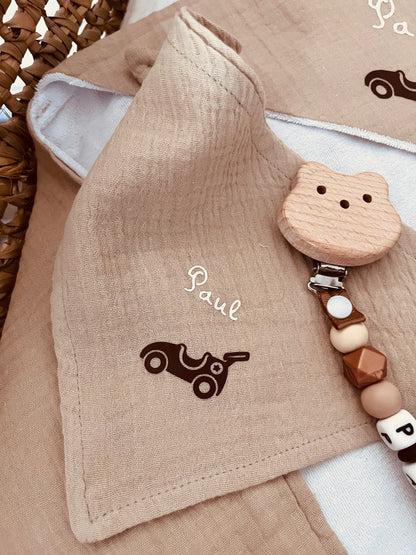 Coffret bébé personnalisé voiture
