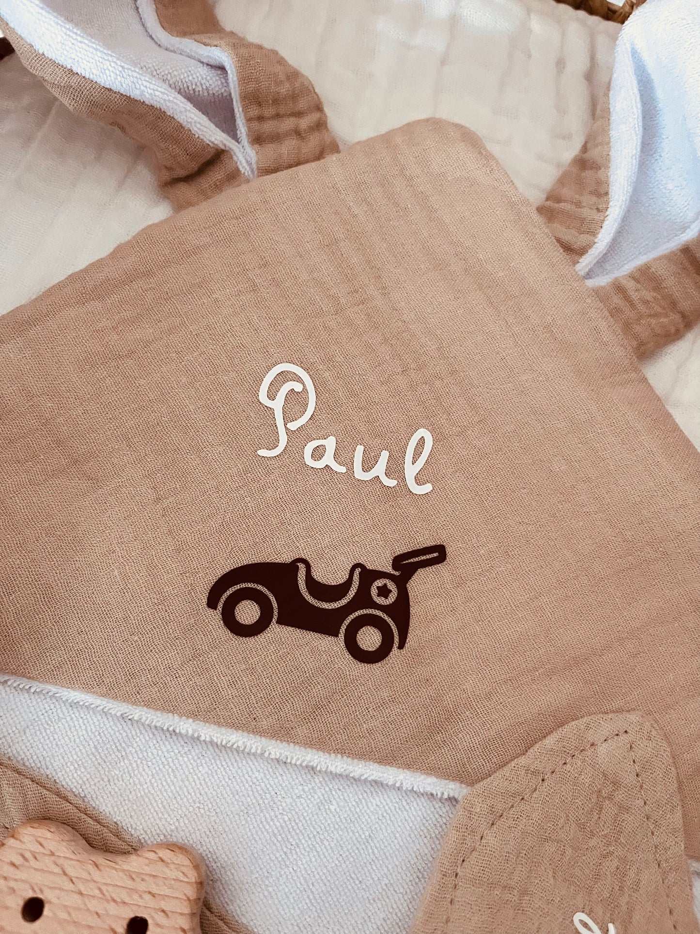 Coffret bébé personnalisé voiture