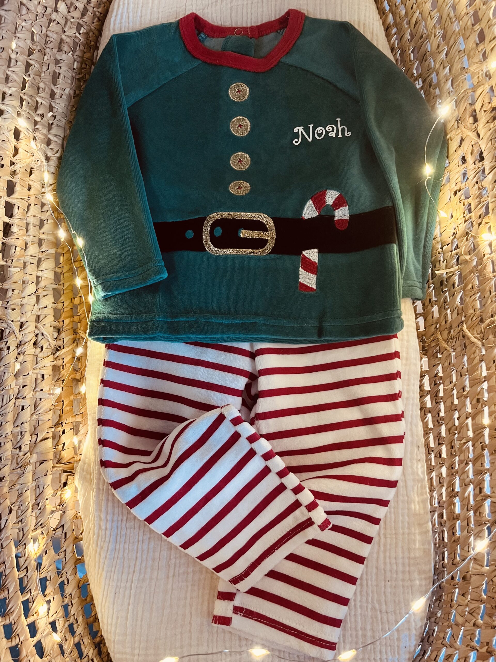 Pyjama personnalisé de noël