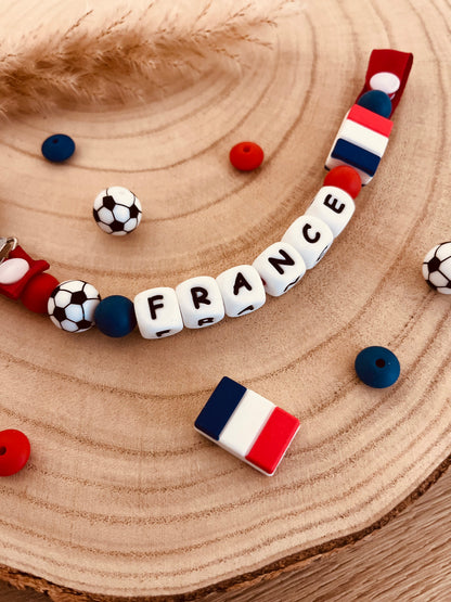 Attache tétine Equipe de france
