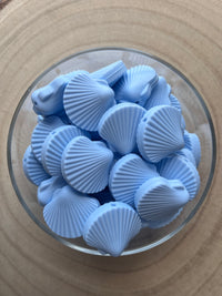 Perle silicone coquillage