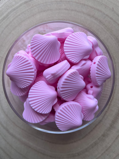 Perle silicone coquillage