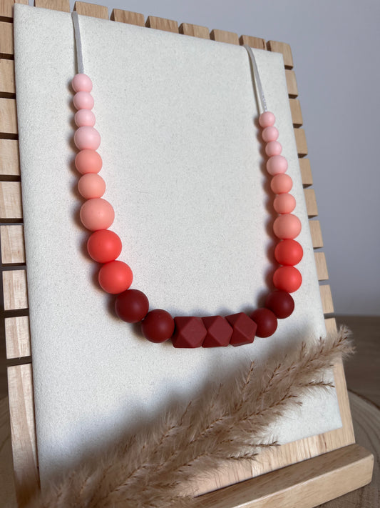 Collier d'allaitement et de portage Terracotta