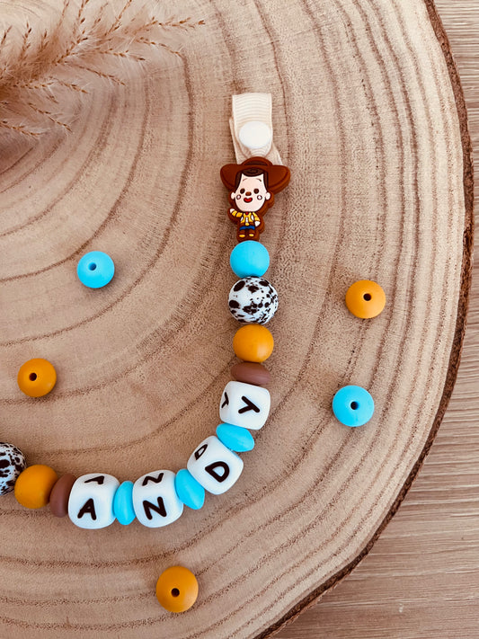 Attache tétine Woody