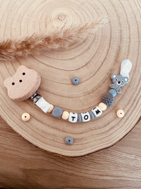Koala personalisierter Schnuller anhängen