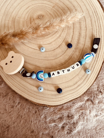 Titina personalizada personalizada Bleu Fillolfière
