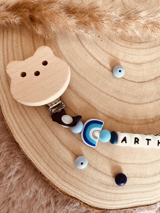 Titina personalizada personalizada Bleu Fillolfière