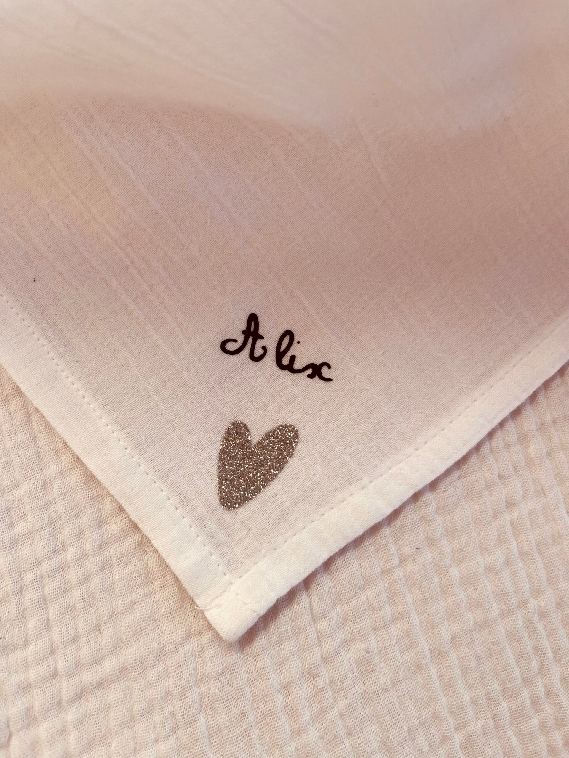 Lange de coton personnalisé