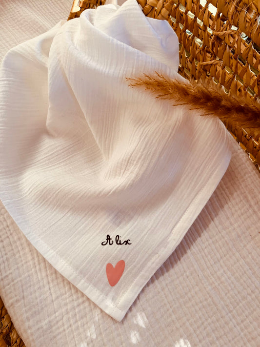 Lange de coton personnalisé