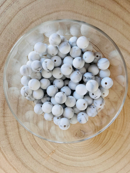 Blanc marbré