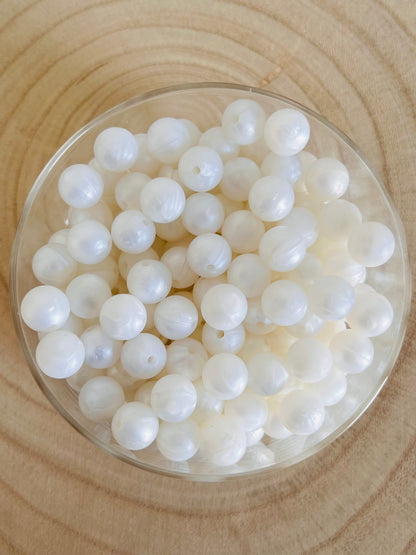 Perle silicone ronde 12 mm