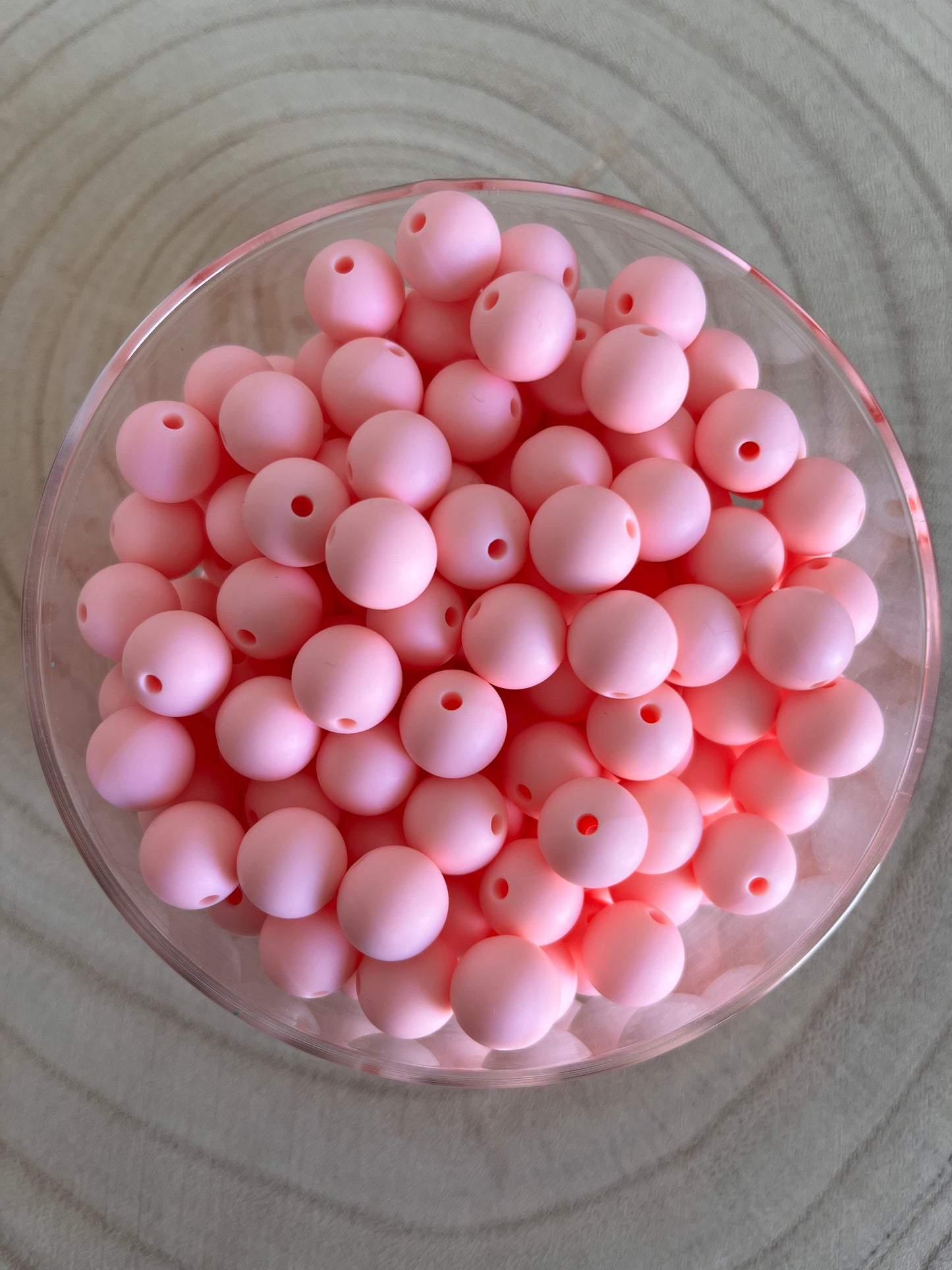 Perle silicone ronde 12 mm