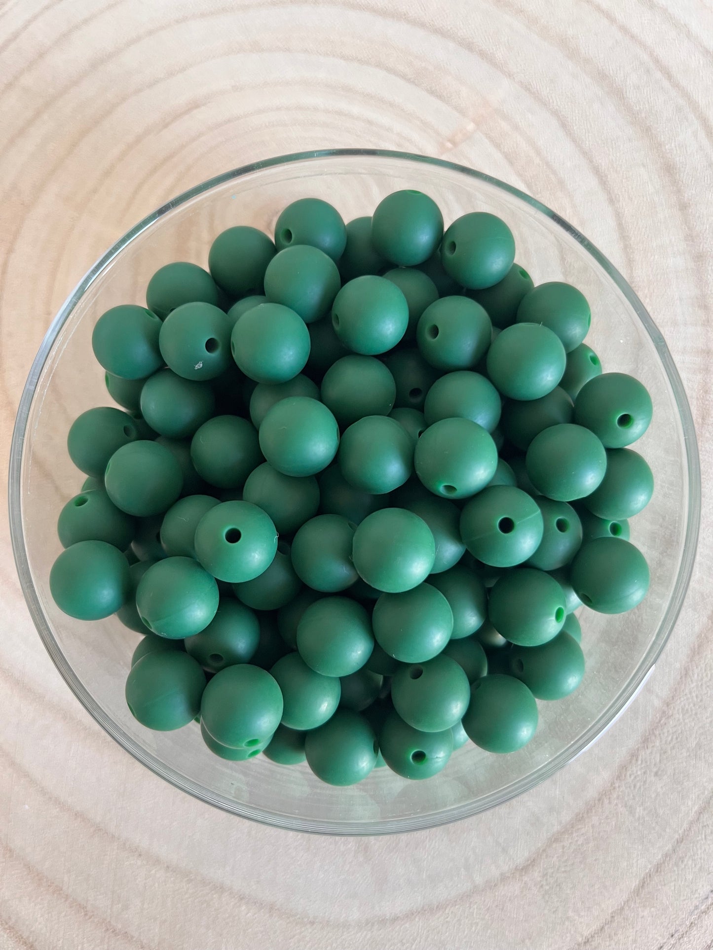 Perle silicone ronde 12 mm