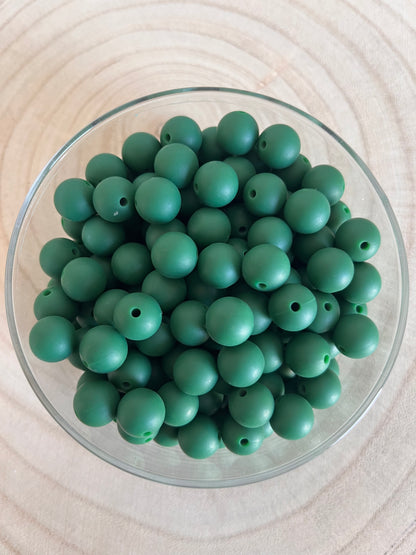 Perle silicone ronde 12 mm
