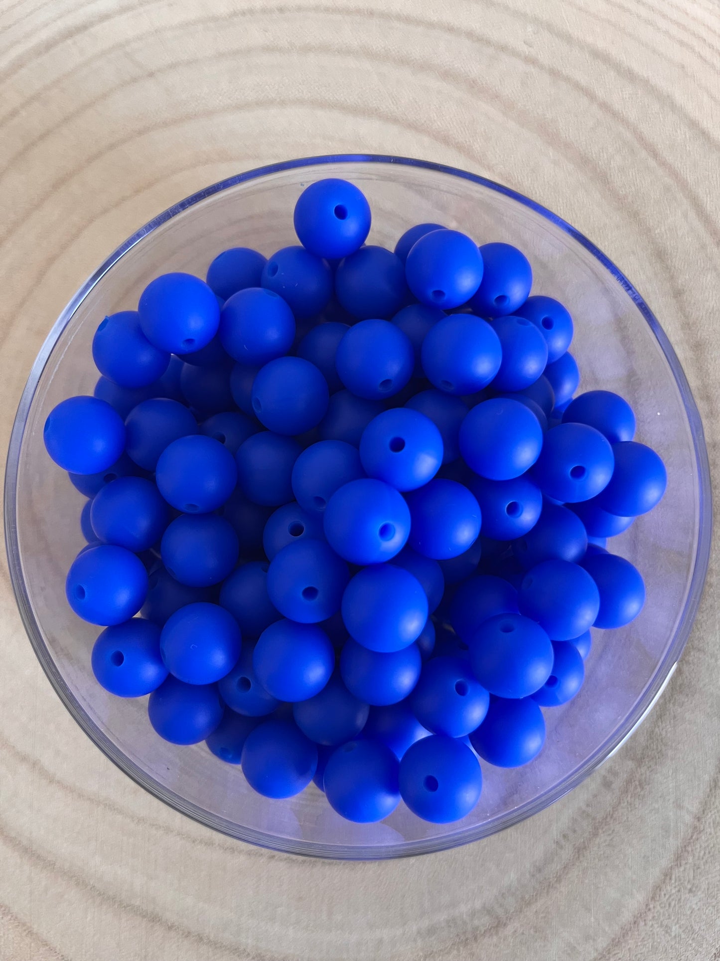 Perle silicone ronde 12 mm