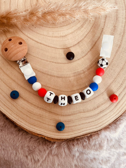 Futebol de chupeta personalizado