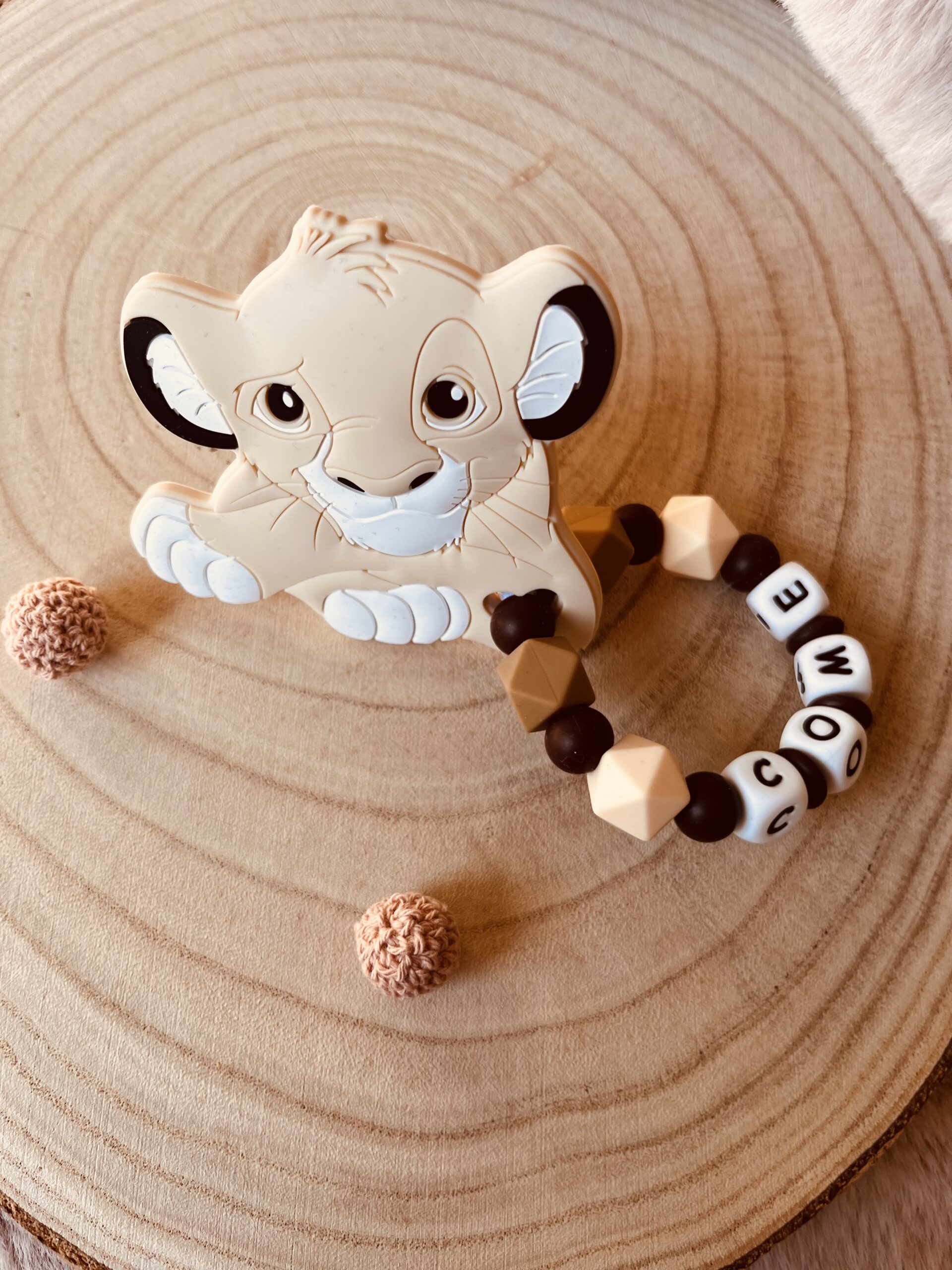 Anneau de dentition le roi lion