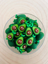 Perle silicone 3D Avocat