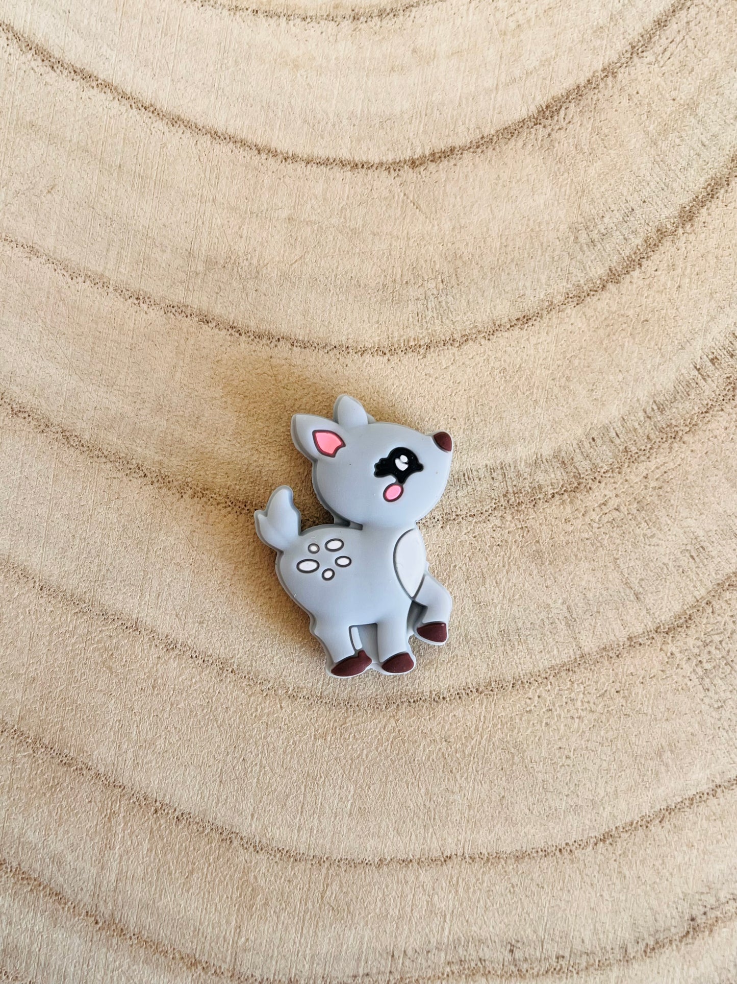 Perle silicone Biche