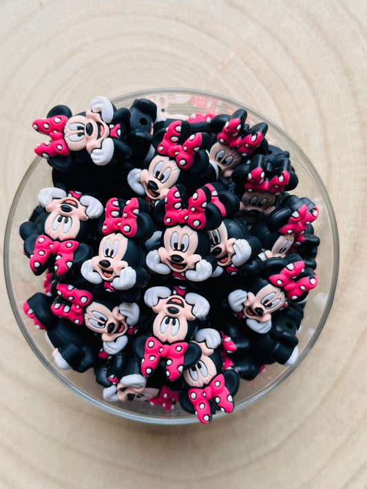 Perle silicone Minnie 3D 🎀