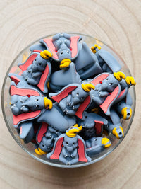 Perle 3D en silicone Dumbo l'éléphant 🐘