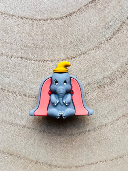 Perle 3D en silicone Dumbo l'éléphant 🐘