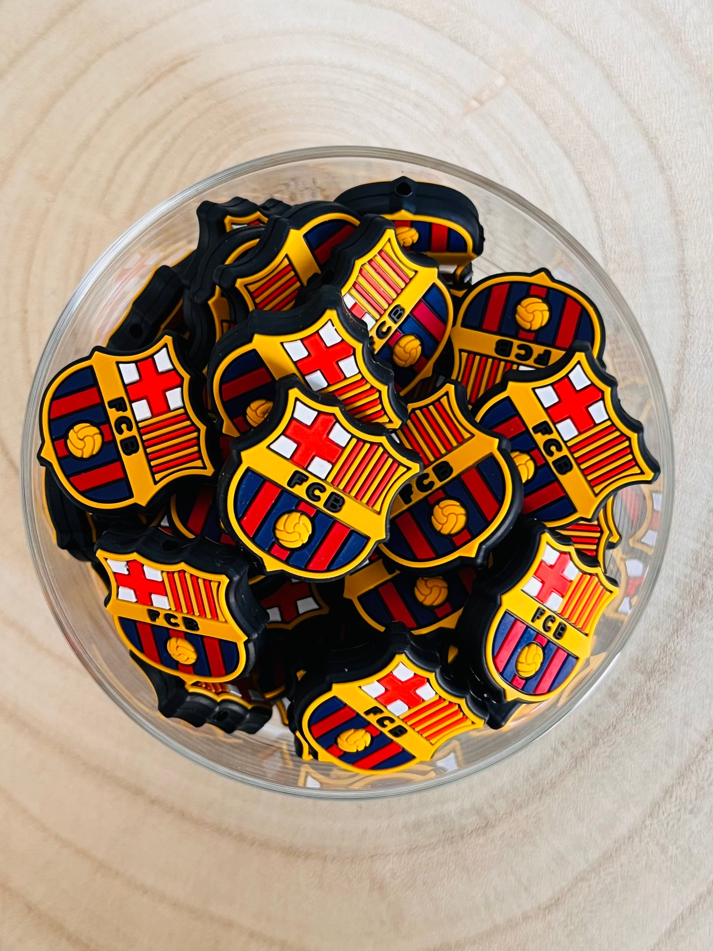 Perle en Silicone FC Barcelone ⚽🔴🔵