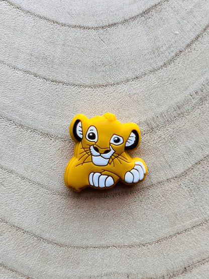 Perle silicone Le Roi Lion