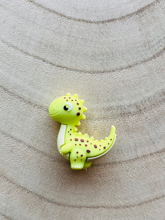 Perle Silicone Dinosaure 🦖🟢