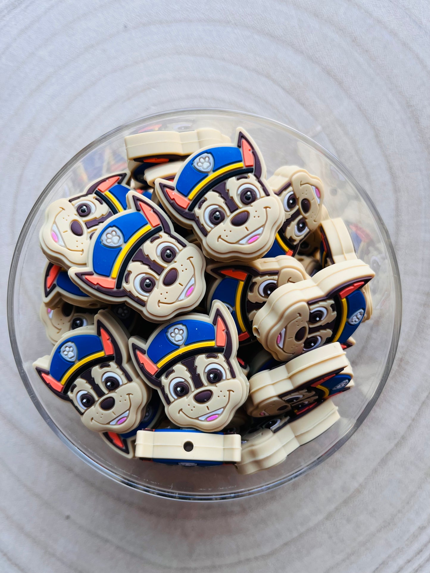 Perle Personnage "Chase" (Pat' Patrouille)