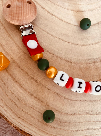 Attache tétine pain d'épice 🌟