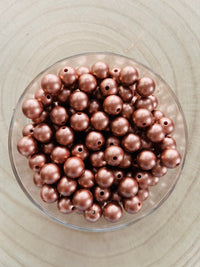 Perle silicone 12 MM rose gold