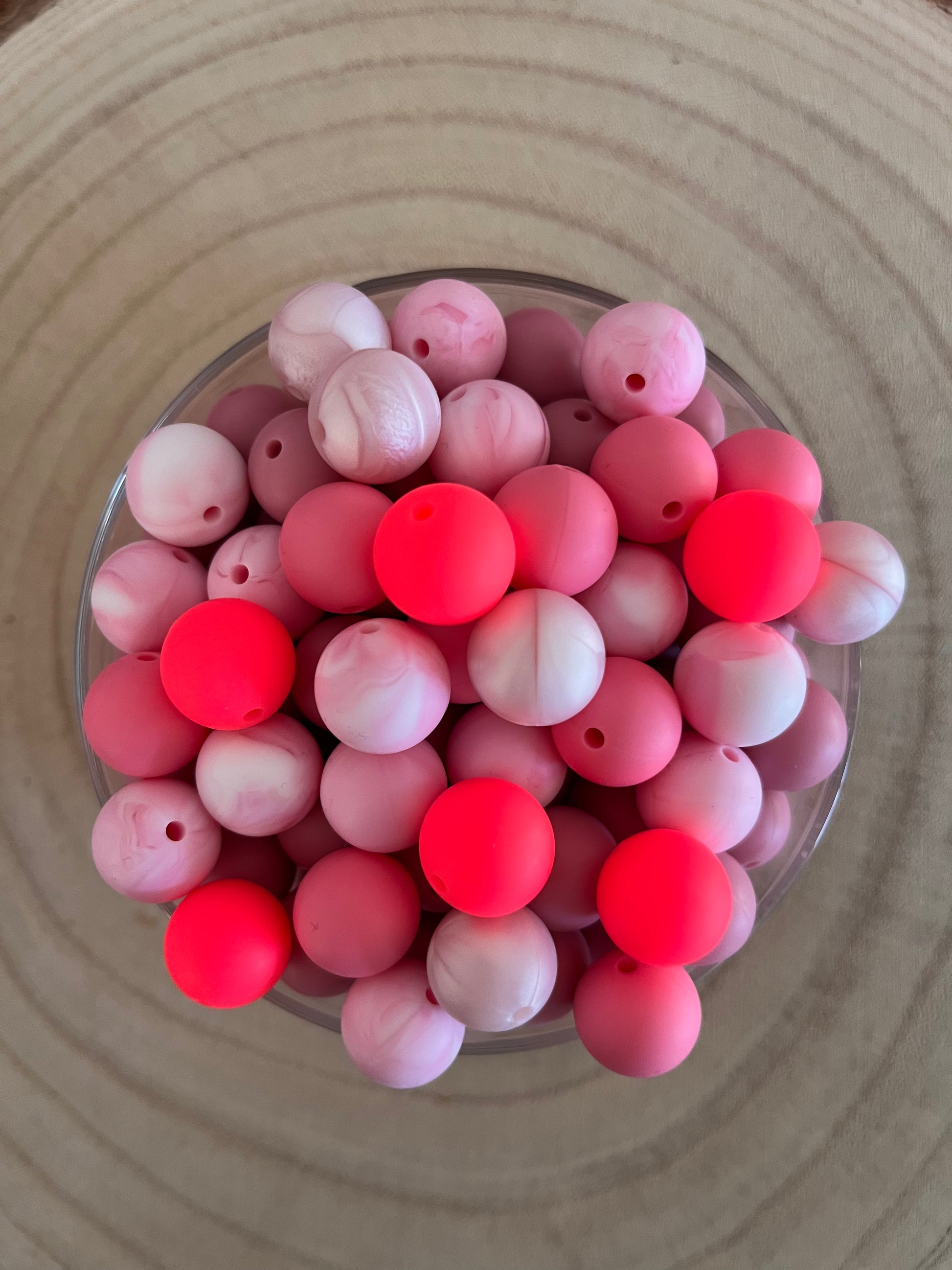 Perle_silicone_15mm_rose