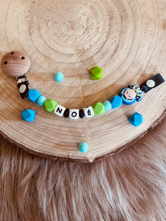 attache tétine personnalisé toy story