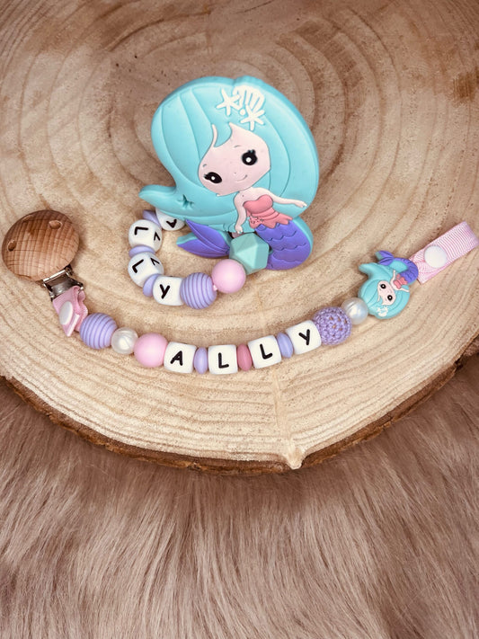 Coffret naissance personnalisé Sirène