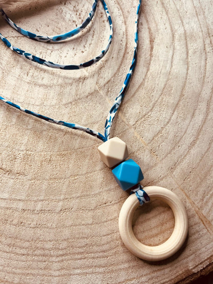 collier d'allaitement liberty bois